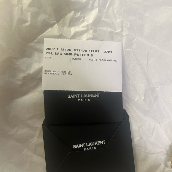 Saint Laurent puffer bag small - Picture 4 of 4